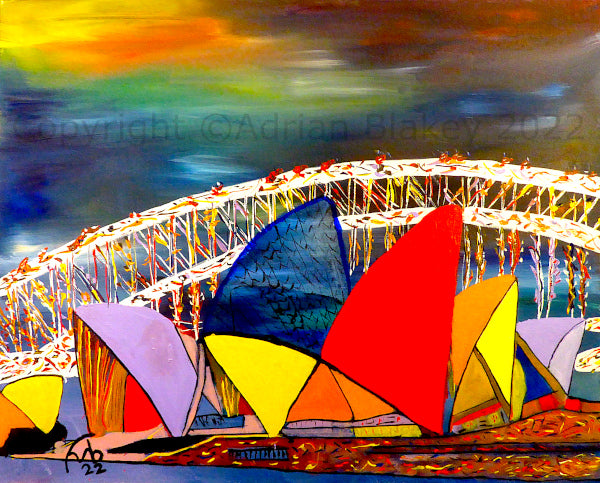 Sydney Harbour by Ade Blakey
