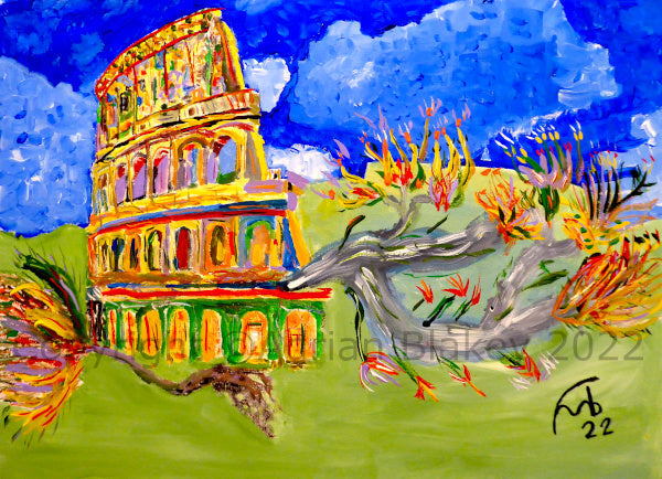 Colosseum Rome MMM by Ade Blakey
