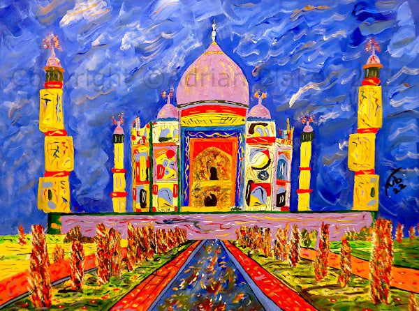 Taj Mahal India by Ade Blakey