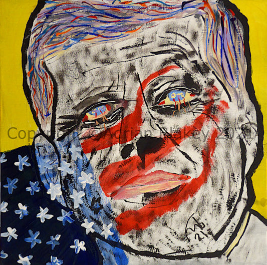 John F Kennedy, 35th U.S. President - Canvas Prints