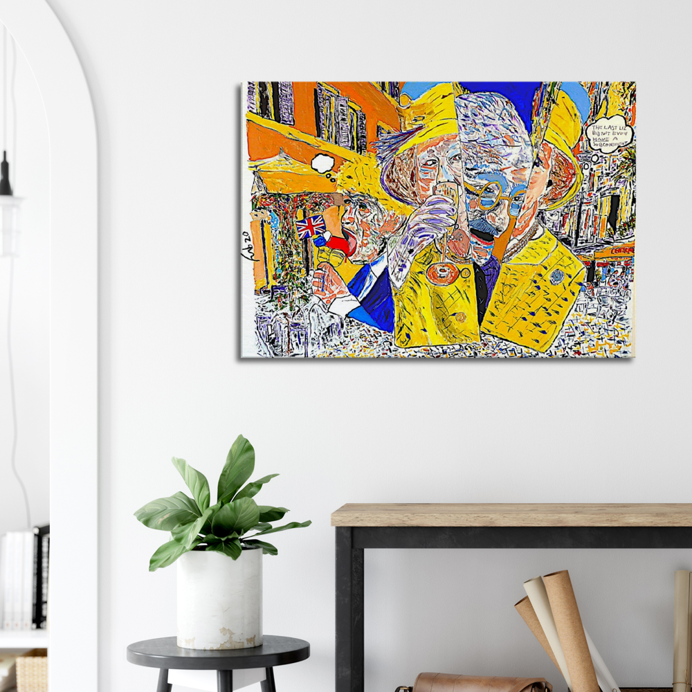 Fractured States - Canvas Prints