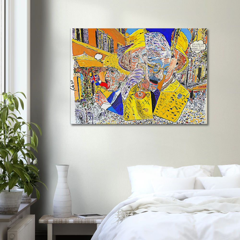 Fractured States - Canvas Prints