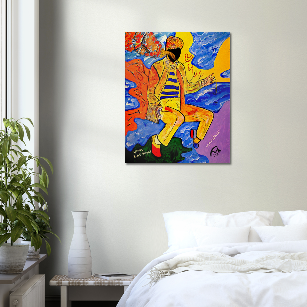 Elvis has Left the Planet - Canvas Prints