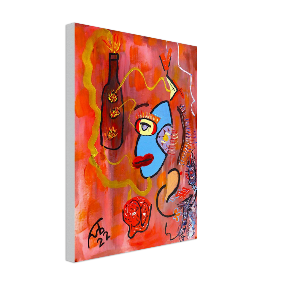 Message in a bottle - Canvas Prints