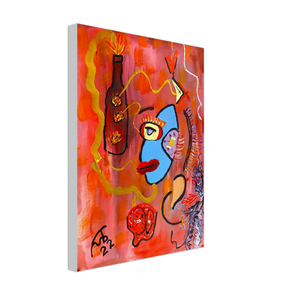 Message in a bottle - Canvas Prints