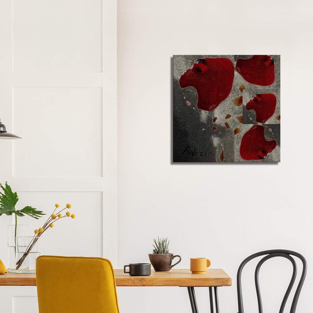 Red Trait - Wall Art Prints