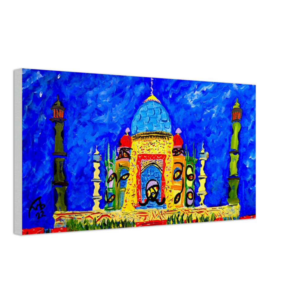 Taj Mahal Fantasy - Canvas Prints